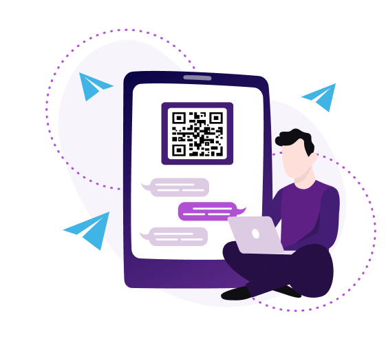 Share Telegram with QR